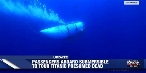 5 passengers aboard Titanic submersible presumed dead: Coast Guard